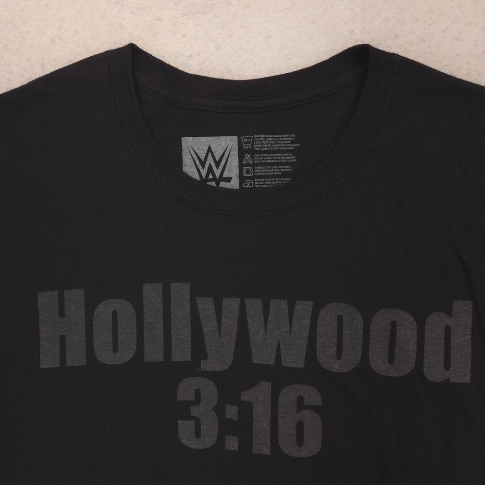 WWE Wrestlemania 39 Crew Neck Graphic Short Sleeve T Shirt Mens Size M Black